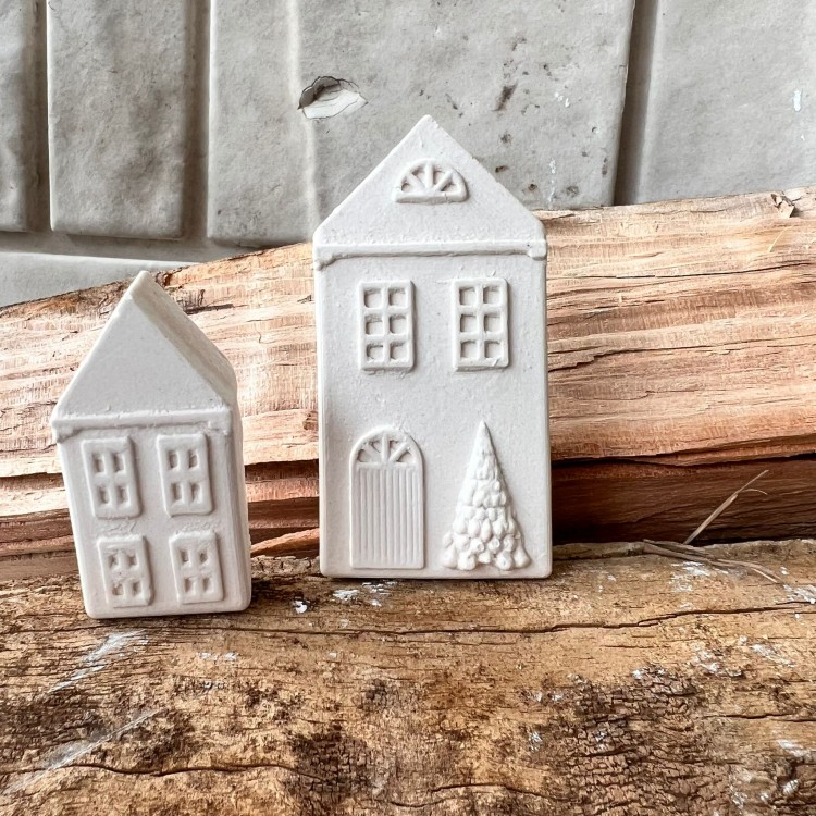 İki Pencereli Ev Silikon Kalıp