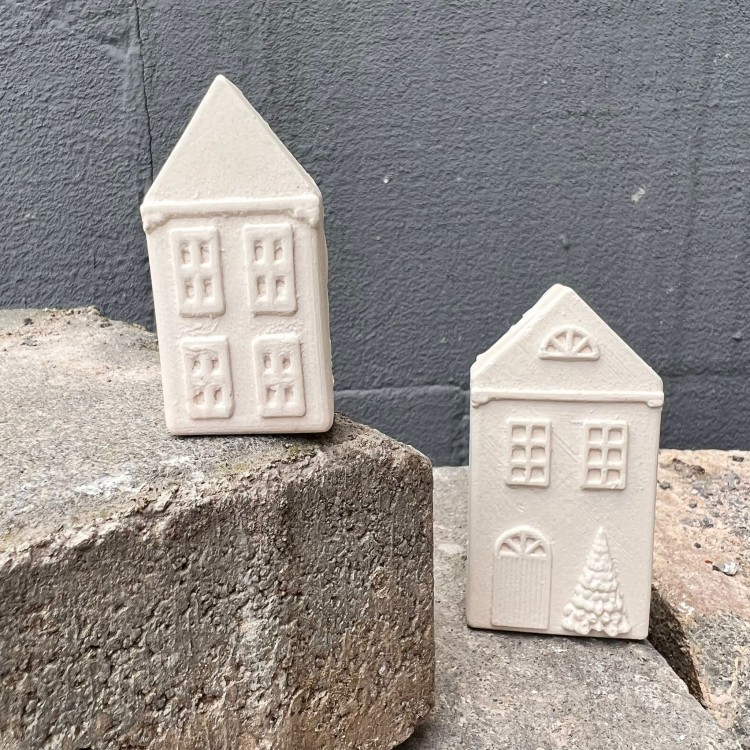 İki Pencereli Ev Silikon Kalıp