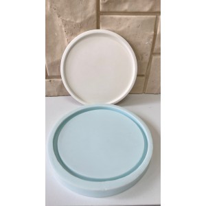 Yuvarlak Sunum Tepsisi Silikon Kalıp