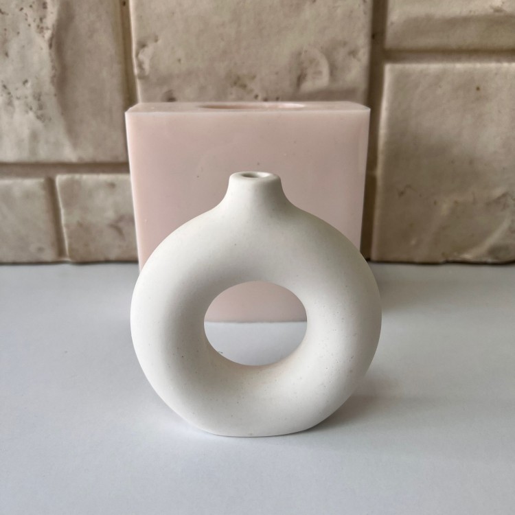 Round Vase Silicone Mold