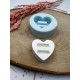 Double Heart Ring Stand Silicone Mold